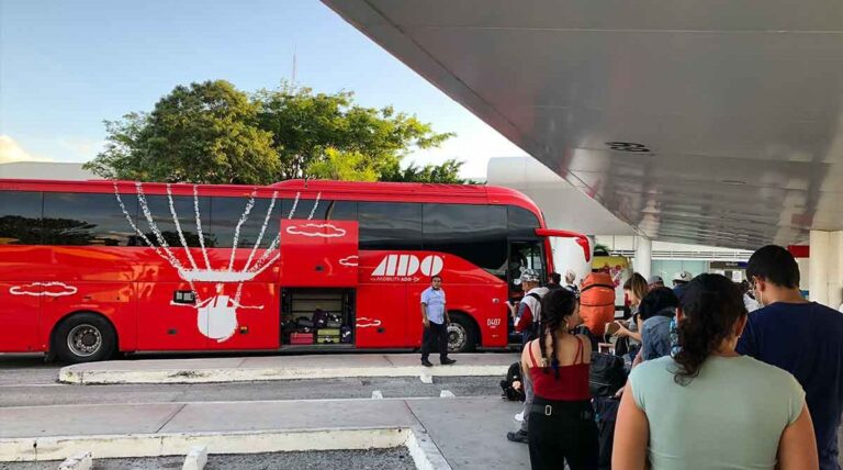 Bus In Mexico