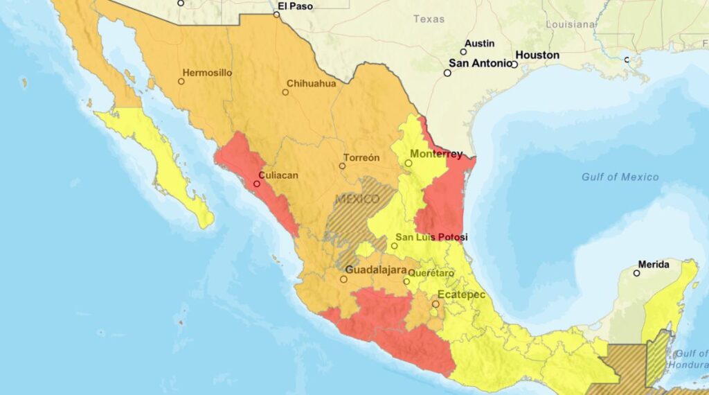 most dangerous part of mexico